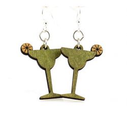 margarita wood earrings