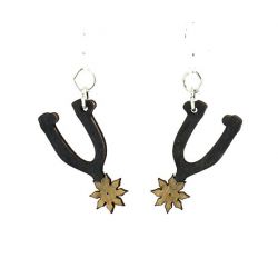 Spur Wood Earrings