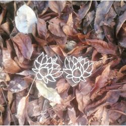 earrings shown in color natural wood