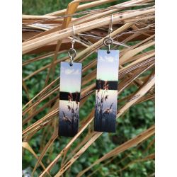 Earrings come as shown