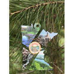 Lifestyle photo - Minnesota Scenic Ornament