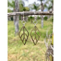 flame blossom earrings