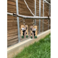 pamda bamboo earrings