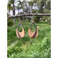 prism bamboo earrings