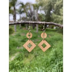 hatha bamboo earrings