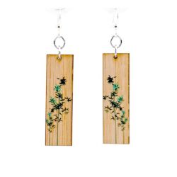 981 new growth bamboo earrings