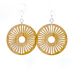 983 tribal sun bamboo earrings