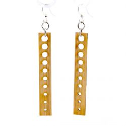 993 pointed drop bamboo earrings