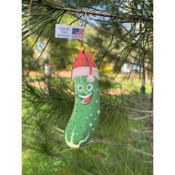 pickle wood ornament