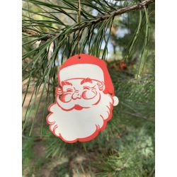 Vintage Santa Ornament