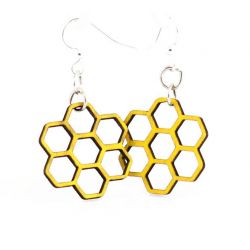 Yellow honeycomb blossoms