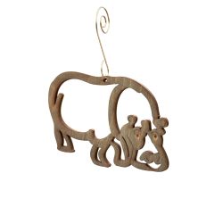 Hippo Ornament