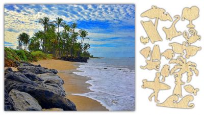 Kalepolepo Beach Jigsaw PUZZLE - 154PCS - #6807