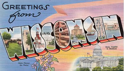 Wisconsin State Jigsaw Puzzle - 144PCS - #S649
