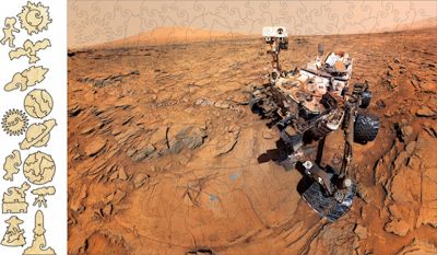 Mars Lander Selfie Jigsaw PUZZLE - 252PCS -  #6769