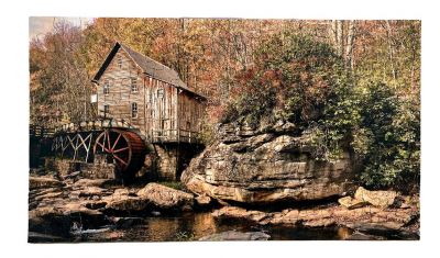 West Virginia Water Wheel PUZZLE - 144PCS - #6701