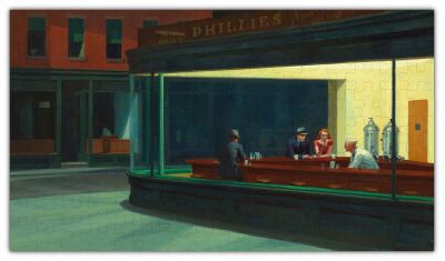 Nighthawks by Edward Hopper Puzzle - 160PCS - #6781