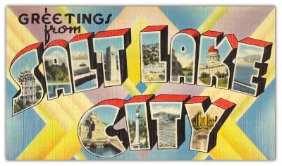 Vintage Salt Lake City Jigsaw PUZZLE - 144PCS - #S654