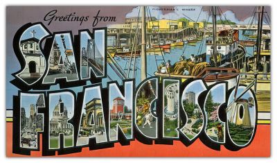 VINTAGE San Francisco Jigsaw Puzzle - 144PCS - #S656