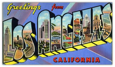 VINTAGE Los Angeles Jigsaw Puzzle - 144PCS - #S664