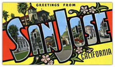 Vintage San Jose Jigsaw PUZZLE - 144PCS - #S661