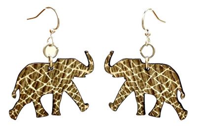 Elephant Print EARRINGS #1708