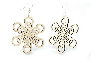 Circle Star EARRINGS # 1013