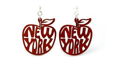 NY Apple EARRINGS # 1416