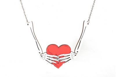 Bone Heart NECKLACE #6151