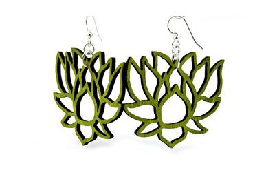 Lotus Earrings # 1380