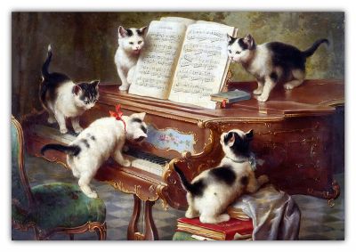 Carl Reichert: The Kittens Recital Puzzle - 160PCS - #6789