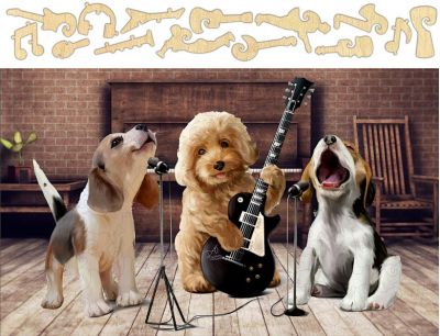 Puppy Band Jigsaw PUZZLE - 151PCS - #6737