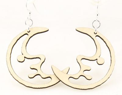 Moon EARRINGS # 1293