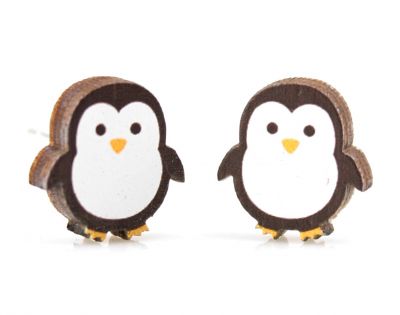 Penguin Stud Earrings #3083