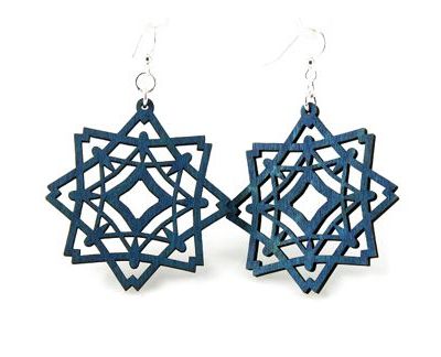 Diamond Snowflake EARRINGS # 1233