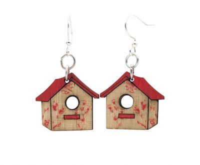 Bird House Blossom Earrings #185