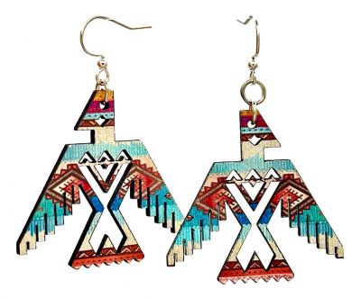 Native American Thunderbird EARRINGS #1673