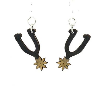 Spur Wood Earrings