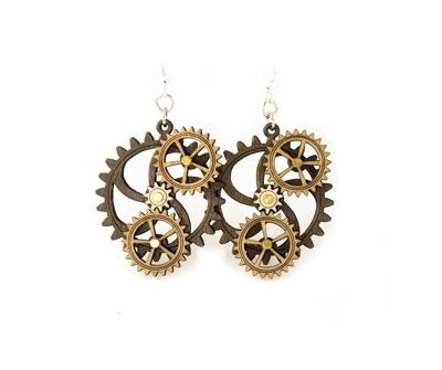 Kinetic Gear EARRINGS 5005G