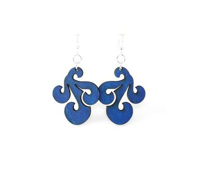 Tri Wave EARRINGS # 1310