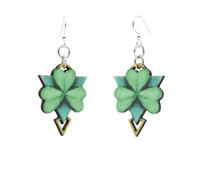 Geometric Shamrock EARRINGS #1643