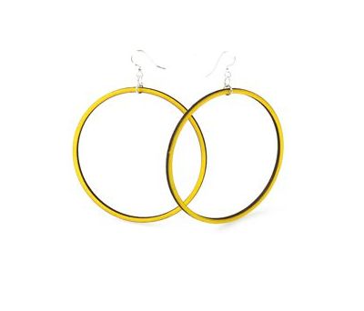 Large Circle EARRINGS # 1448