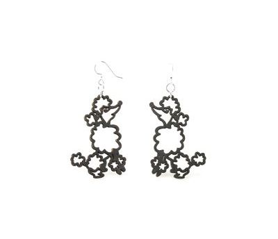 Poodle EARRINGS # 1087