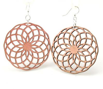 Circumscribe Circle EARRINGS # 1236