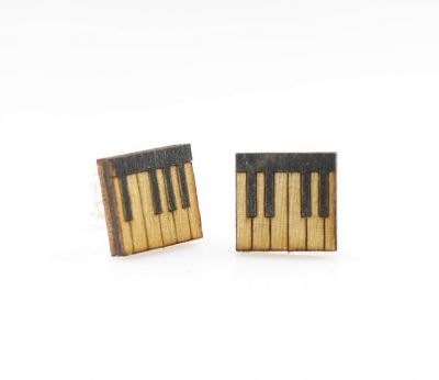 Piano Key Stud EARRINGS #3060