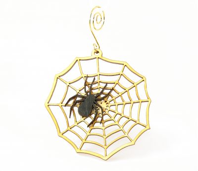 Spider Web Ornament # 9993