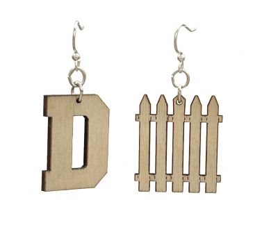 D Fence (Defense) EARRINGS #1587