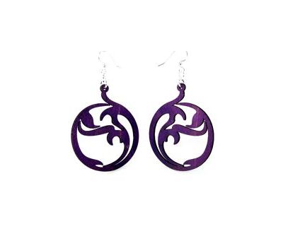 Circle Art EARRINGS # 1153