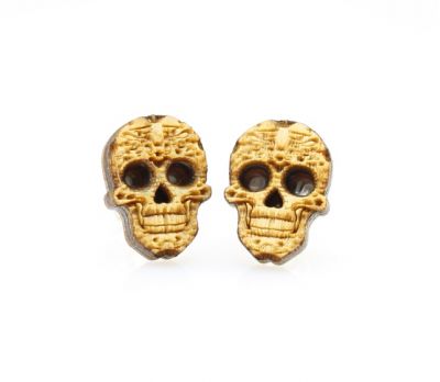 Sugar Skull Stud EARRINGS #3051