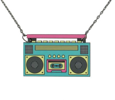 80s Retro NECKLACE #6110